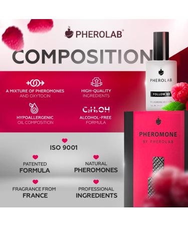FollowMe Pheromone Cologne for Women Oxytocin Premium Pheromone Infused Oil Cologne - Women's Perfume to Attract Men Follow Me 1 Fl Oz (Pack of 1) - Buy Online on GoSupps.com