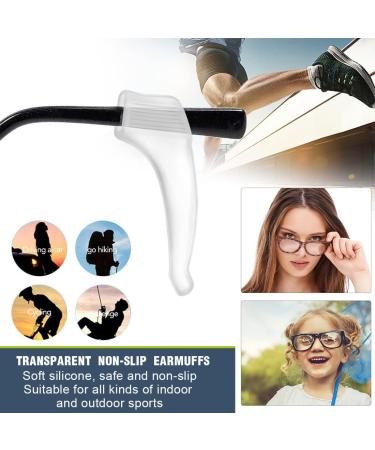 Shop Eouiav 20 Pair Silicone Anti-Slip Glasses Holders - Stylish & Functional Eyewear Storage in Black & White - Buy Online on GoSupps.com