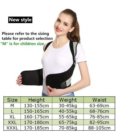 Back Posture Corrector Therapy Corset Spine Support Belt Lumbar Back Posture Correction Bandage for Men Women 3X Elegant Ny Stil 3X - Buy Online on GoSupps.com