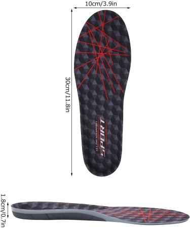 Memory Foam Insoles for Plantar Fasciitis Relief | Comfort & Support for Boots Running & Hiking Shoes - Buy Online on GoSupps.com