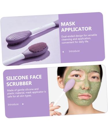 minkissy Silicone Wash Scrubber Facial Scrub Scruber Tools Cleaning Scrubber Facial Cleanser Tool Silicone Brush Wash Scrubber Brush Cleaning Brush The Plastic - Buy Online on GoSupps.com