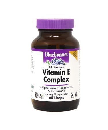 Bluebonnet Nutrition Vitamin E Complex 60 Licaps