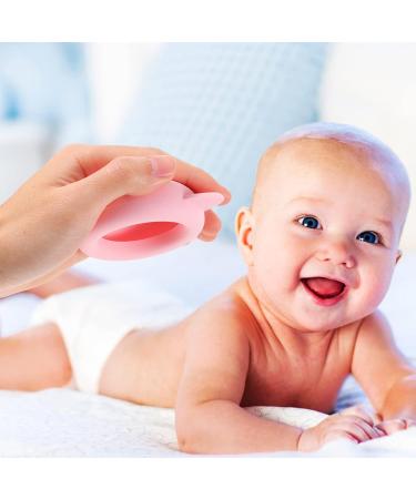 COHEALI Kids Palm Sputum Cup & Chest Percussion Set | Silicone Infant Phlegm Remover & Burping Tools - Pink - Buy Online on GoSupps.com