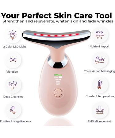 Profeir Red Light Therapy Face Sculpting Device - Neck Tightening & Lift, LED Face Massager for Wrinkle Reduction & Anti-Aging - Buy Online on GoSupps.com