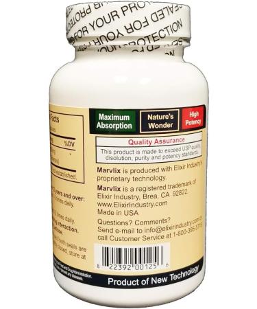 Marvlix Cordyceps Sinensis Mushroom Capsules - Supports Heart, Lungs, Kidneys, Liver - 120 Ct - Made in USA - Pure, Potent, Bioavailable - Buy Online on GoSupps.com