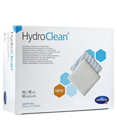 Hartmann HydroClean compresses 10 x 10 cm sterile 10 pcs