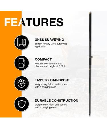 Buy Mountlaser GPS Poles for Land Surveying & Engineering | GLS25 & GLS22 - High-Quality GNSS Accessories - Buy Online on GoSupps.com