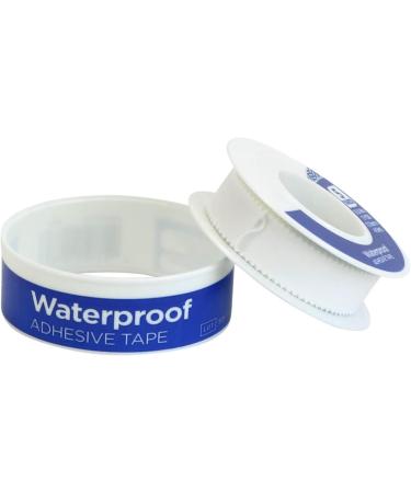 Iconikal Waterproof Adhesive Tape White 0.5 Inch x 5 Yards 6-Pack - First Aid Tape - Buy Online on GoSupps.com