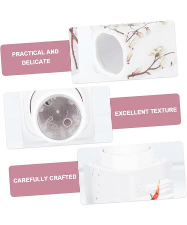 VICASKY Lot de 4 Tubes Rouge L vres l gants et D licats Format Mini Compact Mat riau Solide tanches pour Maquillage et Voyage Contenant Cosm tique Fait Maison Blanc - Buy Online on GoSupps.com