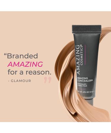 AmazingCosmetics Amazing Concealer Full Coverage Long Wear Concealer - Medium Beige - Buy Online on GoSupps.com