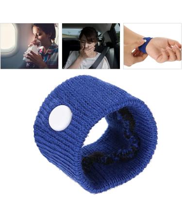 Ymiko Anti Sickness Bands - 1 Pair Nausea Wristbands for Men and Women - Motion Sickness Relief for Travel - Blue - Buy Online on GoSupps.com
