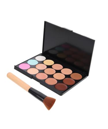 balacoo 4 Pcs Makeup Tool Set Colour Corrector Cream Makeup Facial Kit Highlighting Eyeshadow Palette Girl Make-up Supply Make up Kit Cream Kit Girl Child Concealer Water Proof Cheek