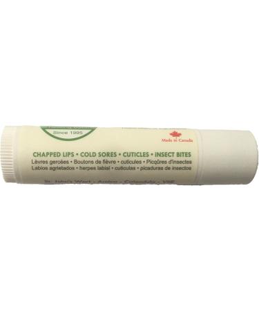 GWEN MILLER - Healing Balm Stick for Chapped Lips Cold Sores Skin Cuticles & Insect Bites - 100% Natural Organic Ingredients (5.8 ml) - Buy Online on GoSupps.com