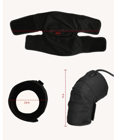 Buy Knee Massager with Heat - 3 Modes & Intensities | Perfect Gift for Friends Mom & Dad - Buy Online on GoSupps.com