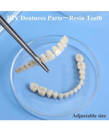 Temporary Teeth - Denture Resin for Partial & Full Dentures | Fix Damaged Teeth & Boost Your Smile - Buy Online on GoSupps.com