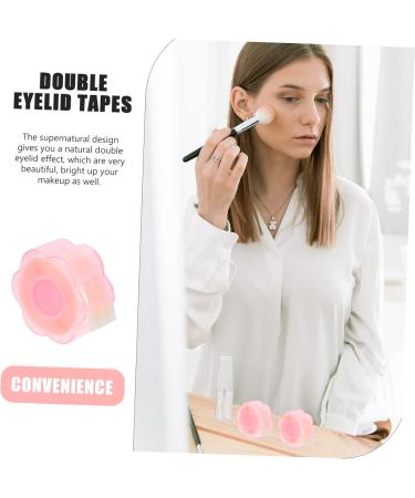 POPETPOP 1 Set Lace Double Eyelid Sticker Eyelid Lifter Strips Adhesive Eyelid Strip Girl Eye Beauty Tapes for Makeup Eyelid Shaping Tapes Invisible Eyelid Tapes Reel Cosmetic 5.3x5.3cm As Shown - Buy Online on GoSupps.com