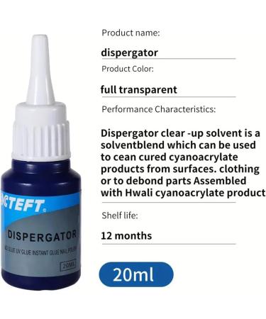 UV Glue Remover 20ml Nail Glue Debonder - Safe Adhesive Remover Safely Removes Stickers Labels Decals Nail Tips Acrylic Nails Fake Nails - Buy Online on GoSupps.com