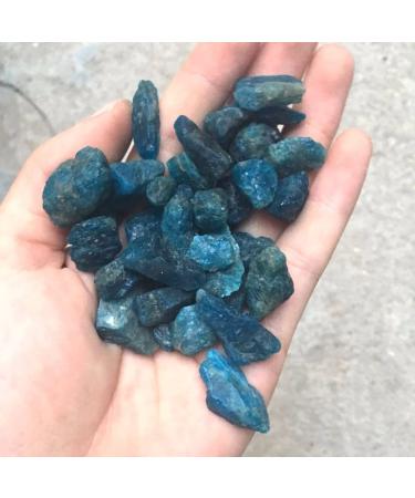 Natural Crystal Rough 100g Natural raw Blue Apatite Rough and Gem s