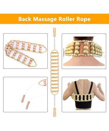 Maderotherapy Set - 6-Piece Wood Therapy Tools Massage Roller Gua Sha & Lymphatic Drainage Device for Cellulite - International Shipping Available - Buy Online on GoSupps.com