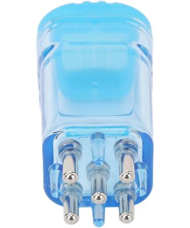 Scalp Applicator Comb Corrosion Resistant No Rust 8ml Scalp Oil Applicator Leaf Resistant For Hair Growth Oil (Clear Blue) - Buy Online on GoSupps.com