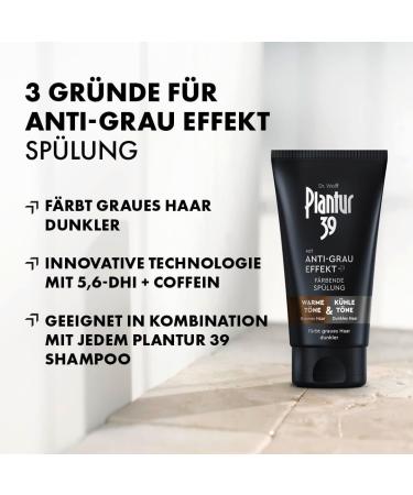  Plantur 39 Plantur 39 Anti-grey conditioner - 2 x 150 ml - Buy Online on GoSupps.com