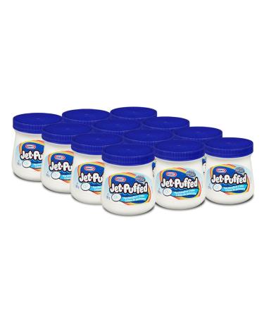 Jet-Puffed Marshmallow Cr me 198g (Pack of 12)