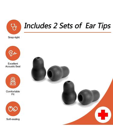 Replacement Accessories Kit for Classic 3, Cardiology 3 & 4 Stethoscope: Bell Cover, Diaphragm, Eartips - Littmann Stethoscope Parts - Buy Online on GoSupps.com