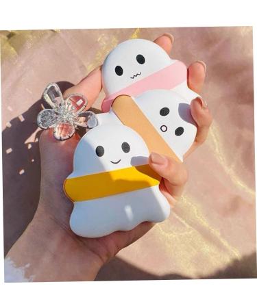  Beatifufu 3pcs Makeup Foam Corner Puff Foundation Sponge Ghost Pretty Puff Cosmic Puff Face Puff Hydrophilic Polyurethane Powder Miss Wet And Dry - Buy Online on GoSupps.com