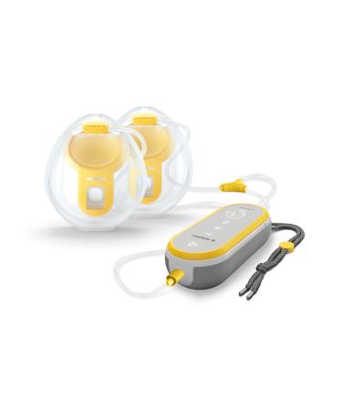 Medela Freestyle Hands-Free milk pump |Number 1 brand in hospitals |Light portable and discrete electrical double milk pump with app connectivity - Buy Online on GoSupps.com