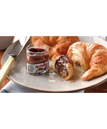 FERRERO Nutella Pack of 26 miniature glass jars 25g hazelnut cream and chocolate spread. Promoo - Buy Online on GoSupps.com