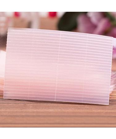 Tiuimk 50 Pairs Double Eyelid Tape - Comfortable and Breathable Fibre Eyeliner Stickers - Buy Online on GoSupps.com