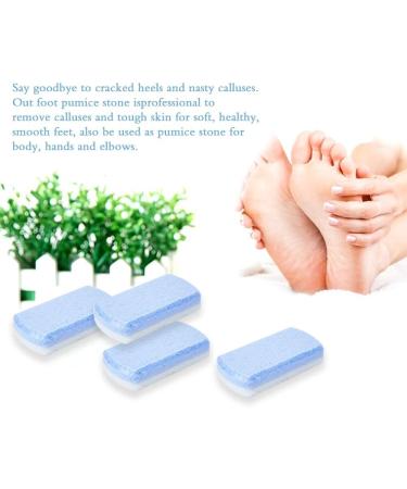 Maxure 2-in-1 Pumice Stone Set: Double-Sided Callus Remover & Foot Scrubber - Perfect for Feet Hands & Body - 4 Pack - Buy Online on GoSupps.com
