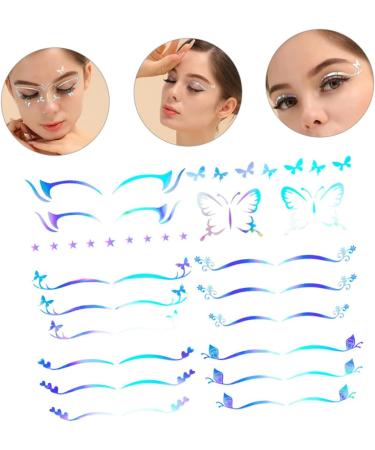  minkissy minkissy 6 Sheets Eyeshadow Stickers Glue Makeup Stickers Eyeliner Decals - Buy Online on GoSupps.com