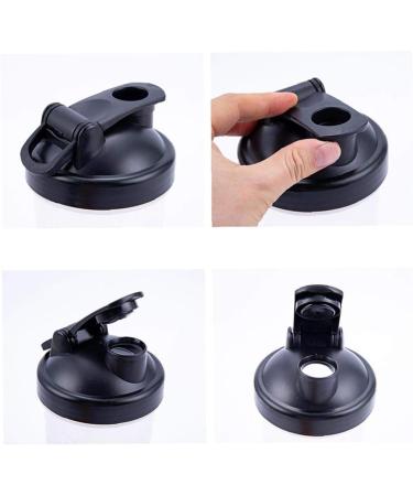 Buy Black Protein Shaker Bottle - Leak Proof Air-Tight Closure for Fitness Sports & Outdoor Activities | Portable Water Bottle - Buy Online on GoSupps.com