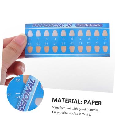 Shop Healeved 90 Tooth Colour Cards & Guides - Essential Oral Care Tools for Accurate Tooth Shade Matching - Buy Online on GoSupps.com