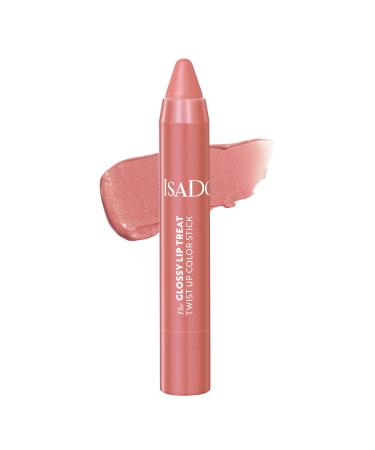 Isadora The Glossy Lip TreThe Glossy Lip Treat Twist Up Color Stick at Twist Up Color Stick (Beach Peach 09 3 3 g)