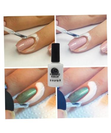 Beaupretty Fast Drying Nail Polish Anti-overflow Glue Latex Liquid Tape Glue Palisade Nail Polish Glue Polish Edge Tearable Quick Drying Nail Polish medium Pink - Buy Online on GoSupps.com