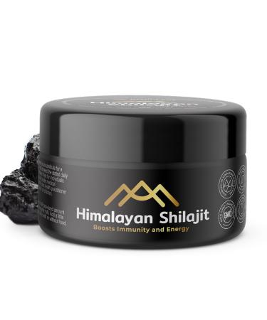 Shilajit Organic Resin | High Fulvic Acid Content Supplement | Vegan & 100% Himalayan Origin | Boosts Immunity & Energy | 85+ Minerals