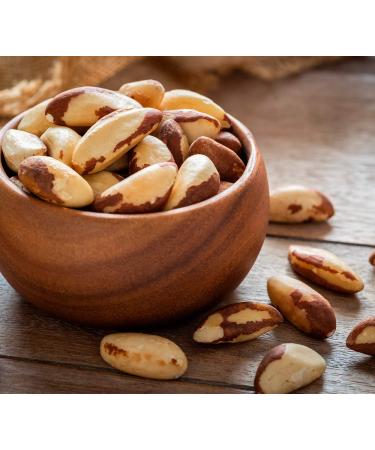 Andean Star Organic Brazil Nuts (16 oz.) - Raw, Fresh, Unsalted, Rich in Selenium, Protein, Magnesium, Vitamins & Fiber - Promotes Digestive Function & Immune System Support - Buy Online on GoSupps.com