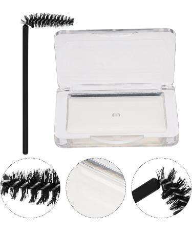 SEWACC Gel Fixateur Sourcils Wild Transparent Incolor Brosse Savonnette Coiffant Sourcils Naturel en Kit Maquillage Pommade Modelante Longue Tenue pour Mise - Buy Online on GoSupps.com