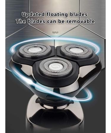 Electric Razor for Men - 3 in 1 Wet & Dry Bald Head Shaver | Cordless Rechargeable Grooming Kit with LED Display - Buy Online on GoSupps.com