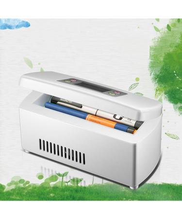 Portable Mini Insulin Cooler with LCD Temperature Control - Stores Interferon, Eye Drops, and Serum - Rechargeable for Car and Household - 2-18 C - Buy Online on GoSupps.com