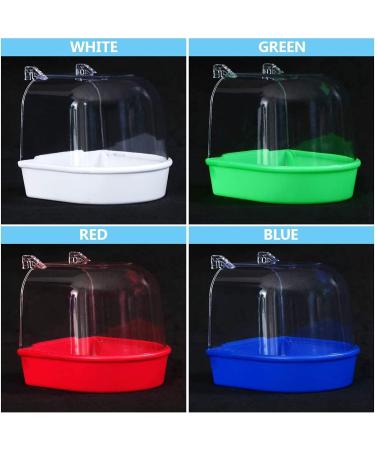 UEETEK Caged Bird Bath - Small Bird Parrot Supplies - Bathing Tub for Canary Budgies - Random Color - Buy Online on GoSupps.com