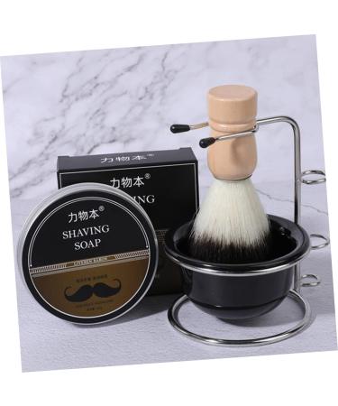 Buy Hemoton Men's Grooming Kit - Shaving Foam Bowl & Brush Set | Portable 3-Piece Suit for Cosmetology | International Shipping Available - Buy Online on GoSupps.com