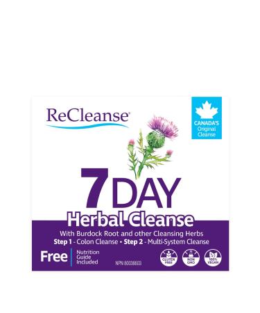 Prairie Naturals Recleanse 7 Day Herbal Cleanse Kit 3.5 Ounce
