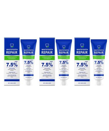 Mint Flavor Brightening Toothpaste Gentle Fresh Cleaning for Stain & Tartar Removal Daily Teeth Care Toothpaste(3PCS)