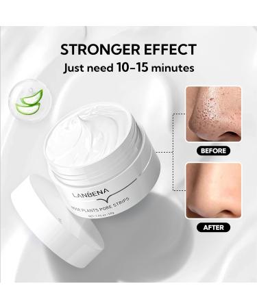 Lanbena Pore Strips - 100 Nose Strips for Blackhead Removal | Effective & Easy to Use | International Shipping Available - Buy Online on GoSupps.com