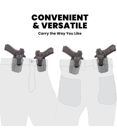 Concealment Express IWB KYDEX Holster | Claw Compatible | Appendix Carry | Glock G43/43X | Made in USA - Buy Online on GoSupps.com