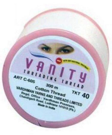 2 Coils Vanity Eyebrow Thread - Antibacterial Cotton Facial Hair Removal | Best Eyebrow Threading Solution - Buy Online on GoSupps.com