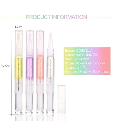 Huile Cuticules Ongles Stylo Layhou 15Pcs Huiles pour Cuticules Stylo Huile Revitalisant la Cuticule Mix Taste Nail Art Ensemble de Kit de Traitement - Buy Online on GoSupps.com